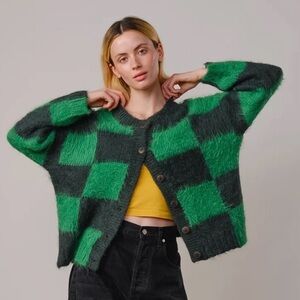 The Endery - Louise cardigan - Cherimoya - M/L medium large - NWOT - alpaca